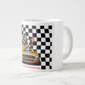 Chi Chi erobert die Checkered Flagge Jumbo-Tasse (Vorderseite Rechts)