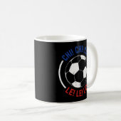 Chi Chi Le Le Le Chant Chile Soccbol Kaffeetasse (VorderseiteRechts)