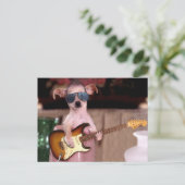 Chi Chi the Guitar Player Postkarte (Stehend Vorderseite)
