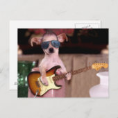 Chi Chi the Guitar Player Postkarte (Vorne/Hinten)