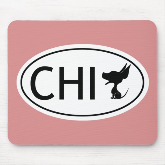 CHI (Chihuahua) Mousepad (Vorne)
