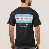 Chi-Krawatten-T - Shirt (Rückseite)