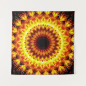 Chi-Mandala Wandteppich (Vorderseite (Horizontal))