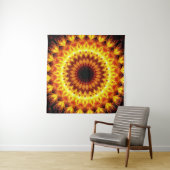 Chi-Mandala Wandteppich (Beispiel (Horizontal))