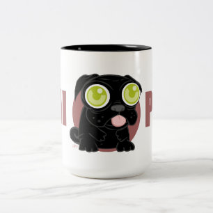Chi-Mops-Tasse Zweifarbige Tasse