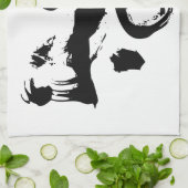 Chi oder Qi in der chinesischen Geschirrtuch (Gefaltet)