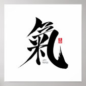 Chi - Qi Kanji Poster (Vorne)