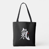 Chi - Qi Kanji Tote Bag Tasche (Rückseite)