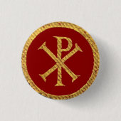 Chi Rho Button (Vorderseite)