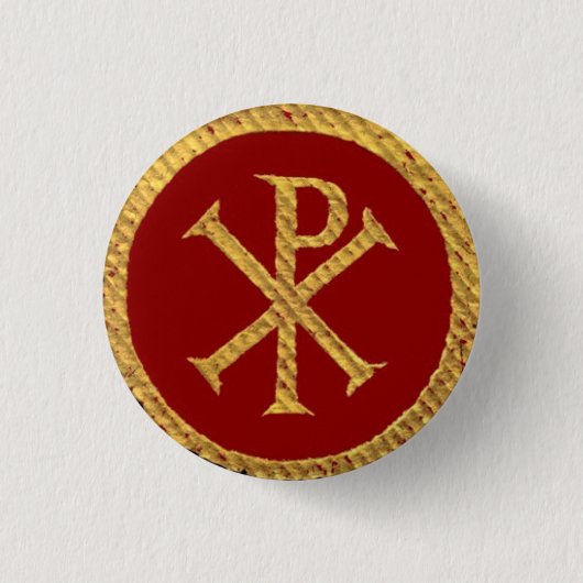 Chi Rho Button (Vorderseite)