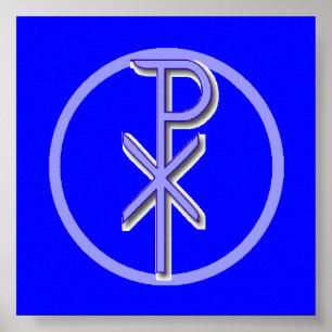 CHI-RHO Christ Poster