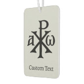 Chi Rho Christogram Autolufterfrischer (Links)