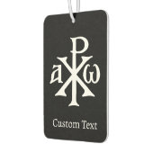 Chi Rho Christogram Autolufterfrischer (Links)