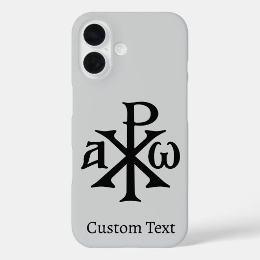 Chi Rho Christogram Case-Mate iPhone Hülle (Rückseite)