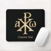 Chi Rho Christogram Mousepad (Mit Mouse)