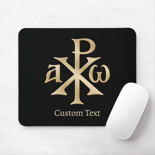 Chi Rho Christogram Mousepad (Mit Mouse)