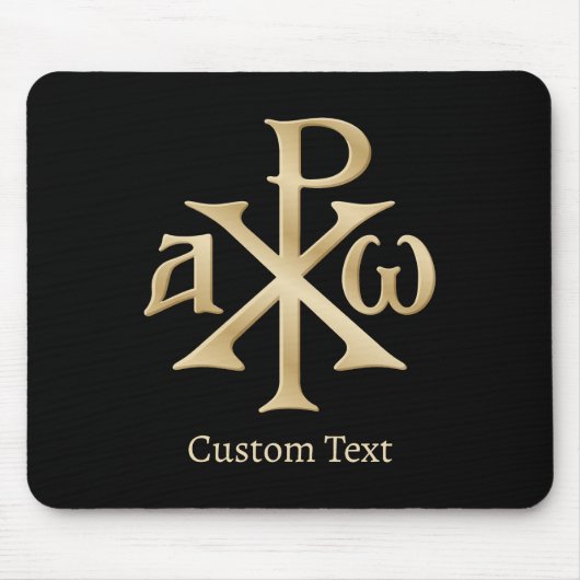 Chi Rho Christogram Mousepad (Vorne)