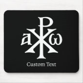 Chi Rho Christogram Mousepad (Vorne)