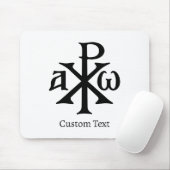 Chi Rho Christogram Mousepad (Mit Mouse)
