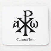 Chi Rho Christogram Mousepad (Vorne)