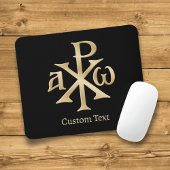 Chi Rho Christogram Mousepad