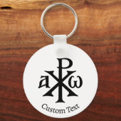 Chi Rho Christogram Schlüsselanhänger (Vorderseite)