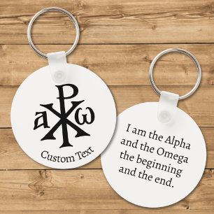 Chi Rho Christogram Schlüsselanhänger