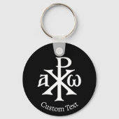 Chi Rho Christogram Schlüsselanhänger (Vorderseite)
