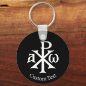 Chi Rho Christogram Schlüsselanhänger (Vorderseite)