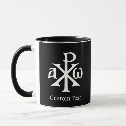 Chi Rho Christogram Tasse (Links)