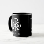 Chi Rho Christogram Tasse (Vorderseite Links)