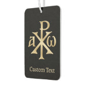 Chi-Rho-Christogramm Autolufterfrischer (Links)