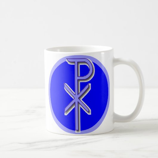 CHI-RHO Christus Tasse (Rechts)