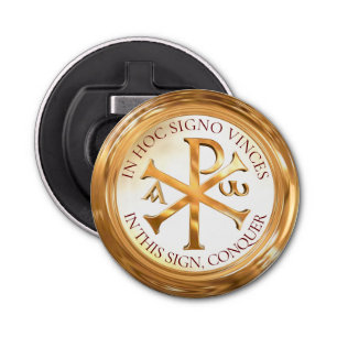 Chi-Rho   das Monogramm von Christus Flaschenöffner