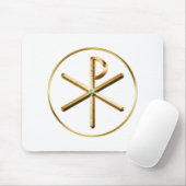 Chi-Rho-Glühen Mousepad (Mit Mouse)