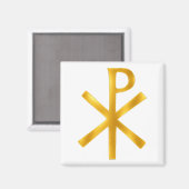 Chi Rho Magnet (Vorderseite/Rückseite)