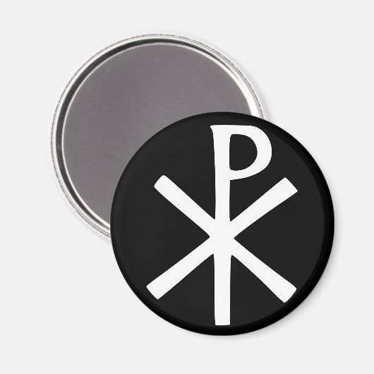 Chi Rho Magnet (Vorderseite/Rückseite)