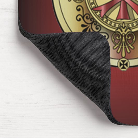 Chi-Rho-Monogramm ~ christliches Symbol P u. X Mousepad (Ecke)