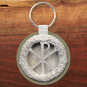 Chi-Rho oder das Monogramm Christi Schlüsselanhänger (Vorderseite)