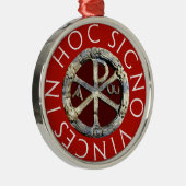 Chi-Rho Ornament Aus Metall (Rechts)