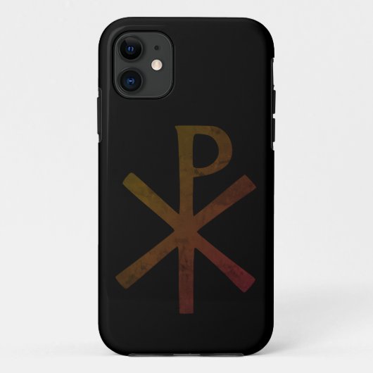 Chi Rho Symbol Case-Mate iPhone Case (Rückseite)