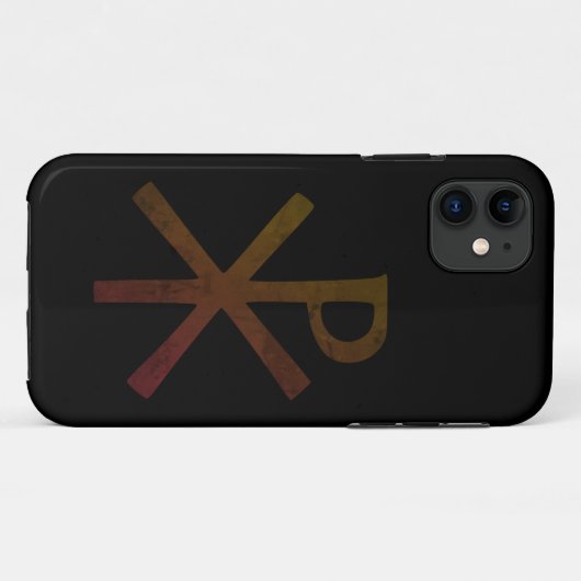 Chi Rho Symbol Case-Mate iPhone Case (Rückseite (Horizontal))