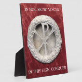 Chi-Rho-Symbol Fotoplatte (Seite)