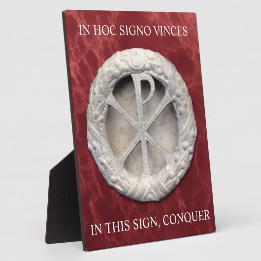 Chi-Rho-Symbol Fotoplatte (Seite)