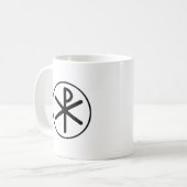 Chi-Rho-Symbol Kaffeetasse (Vorderseite Links)