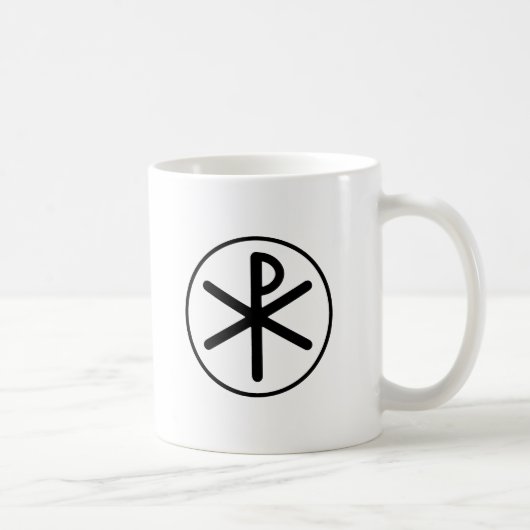 Chi-Rho-Symbol Kaffeetasse (Rechts)