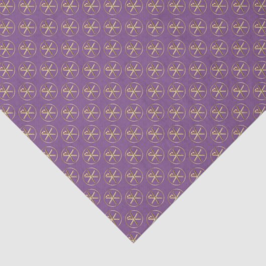 Chi-Rho-Symbol Seidenpapier (Ausschnitt)