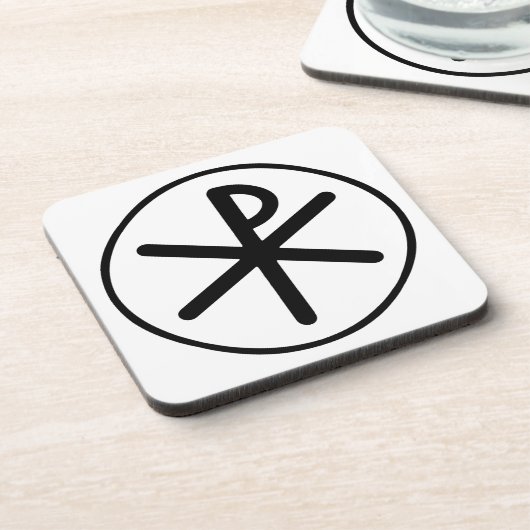 Chi-Rho-Symbol Untersetzer (Linke Seite)
