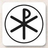 Chi-Rho-Symbol Untersetzer (Vorderseite)
