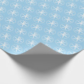 Chi-rho-Taufe Geschenkpapier (Ecke)